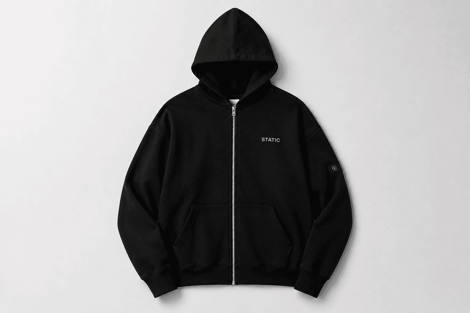 Essence Washed Zip Up Hoodie